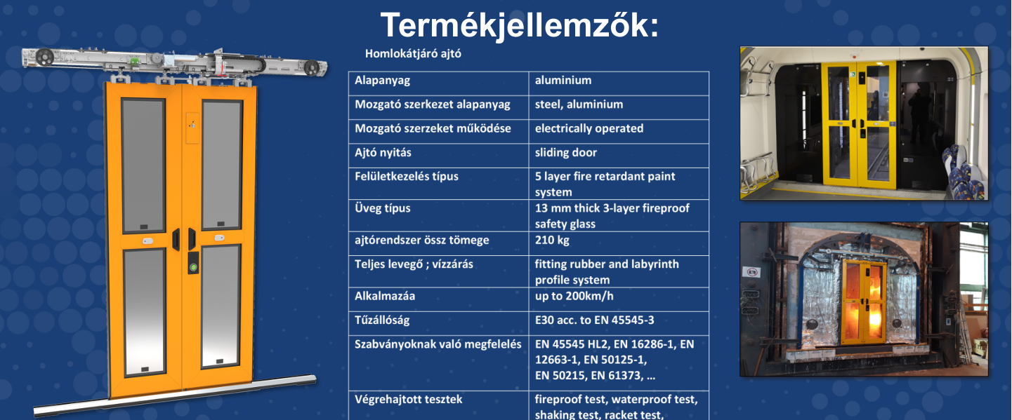Homlokátjáró ajtó